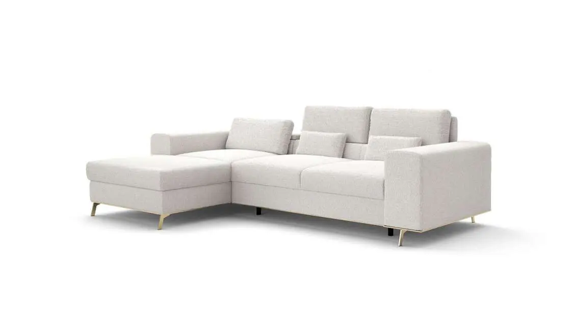 Chrome.new corner sofa