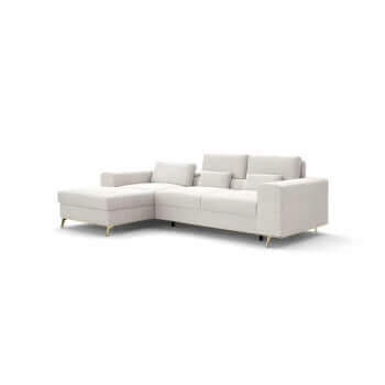 Chrome.new corner sofa