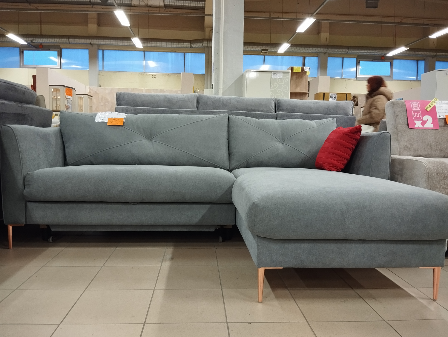 Farina corner sofa bed