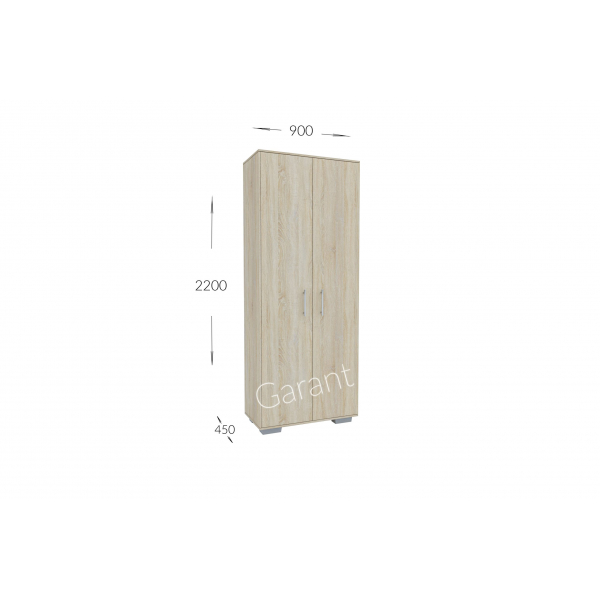 Nika 2-door cabinet