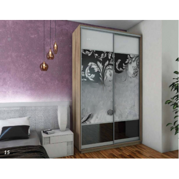 2-ukseline lükandustega riidekapp